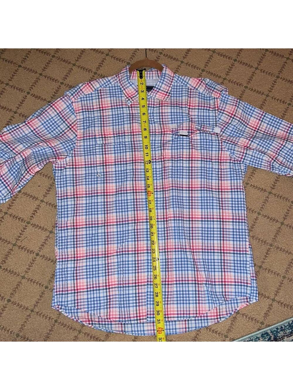 Vineyard Vines seersucker harbor shirt w vented back L - Picture 12 of 12